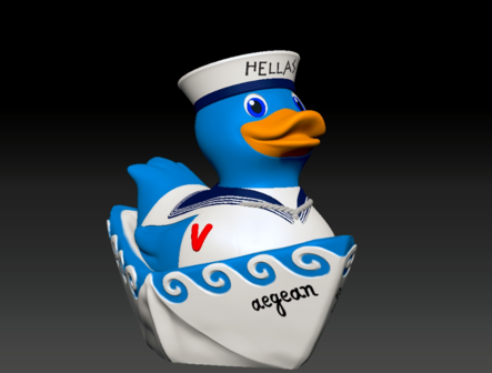 Greek Duck Sailor