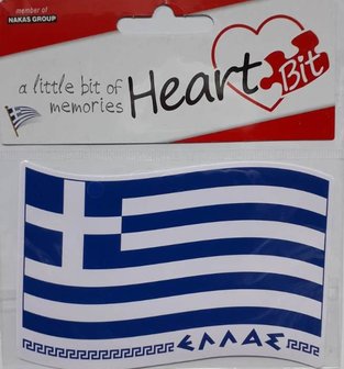 Sticker Vlag Griekenland