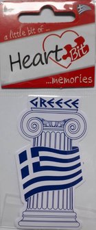 Sticker Zuil Greece