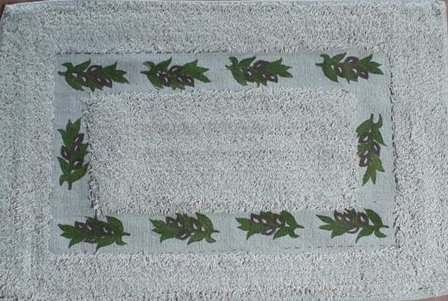 Bathroom Mat Olive