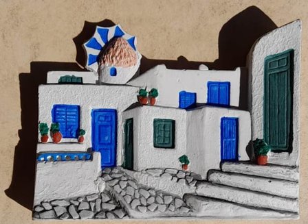 Wanddecoratie Huis/Molen