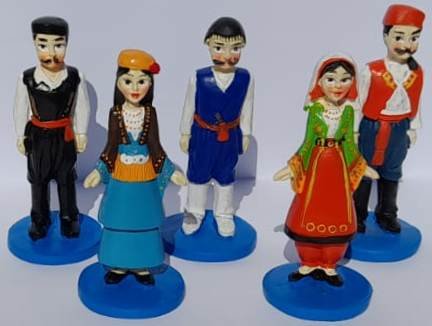 Miniatures Greek Costumes