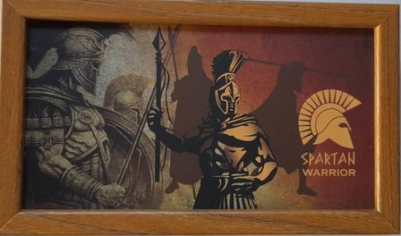 Backgammon/&Tau;ά&beta;&lambda;&iota; Spartan Warrior