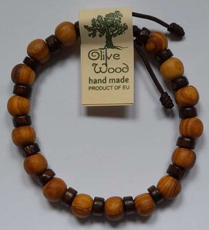 Bracelet Olive Wood Adults Brown