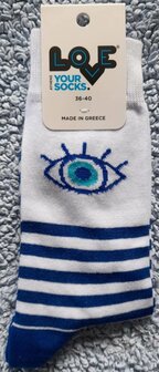 Socks Mati White Size 36-40