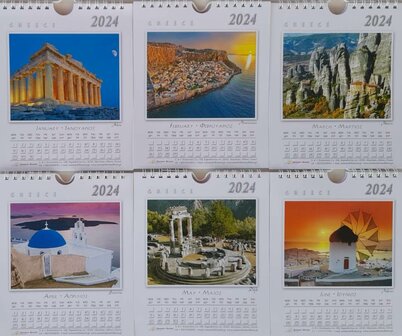 Kalender "Greece" 2024