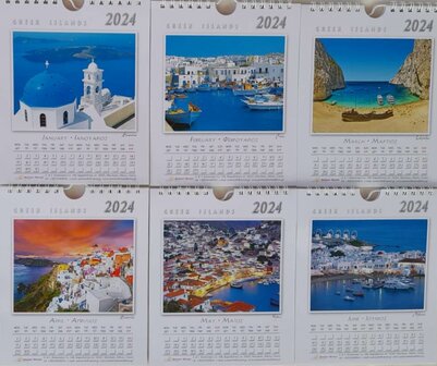 Kalender "Greek Islands" 2024