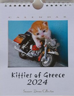 Kalender "Kitties Of Greece" 2024
