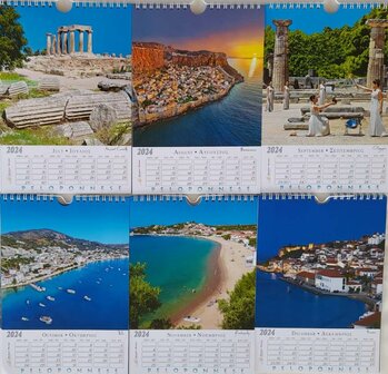 Kalender "Peloponnese" 2024