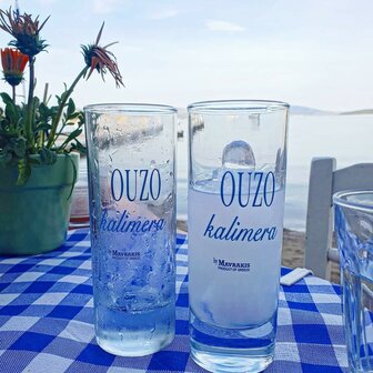 Glas &quot;Ouzo Kalimera&quot; 