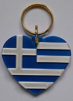 Sleutelhanger Griekse Vlag