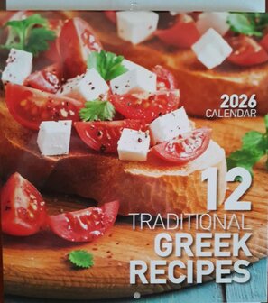 Kalender &quot;Greek Recipes&quot; 2026