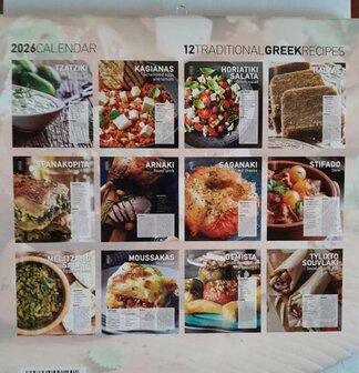Kalender &quot;Greek Recipes&quot; 2026