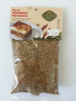 Mix voor Moussaka