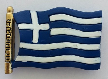 Magnet Griechische Fahne