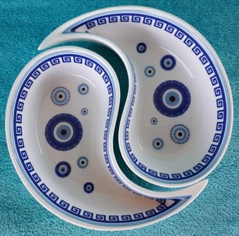 Dishes Ying-Yang Mati