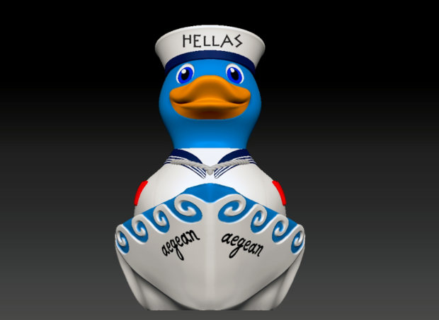 Greek Duck Sailor