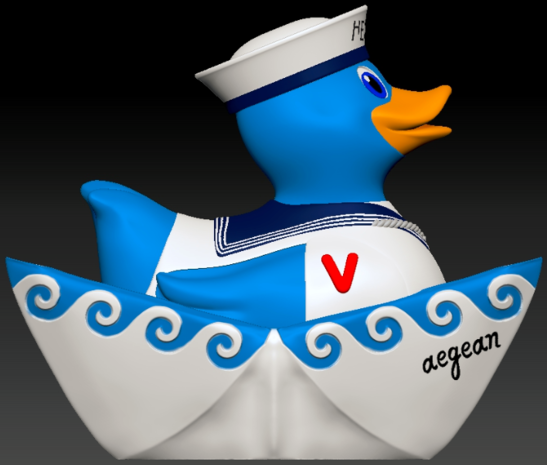 Greek Duck Sailor