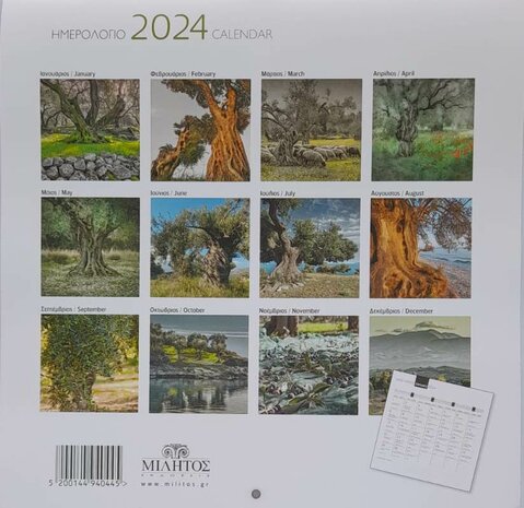Kalender "Olive" 2024