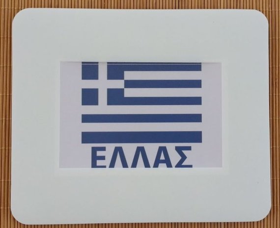 Mousepad Greek Flag