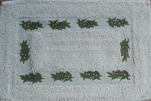 Badezimmermatte Olive