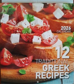 Kalender "Greek Recipes" 2026