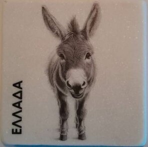 Marmeren Onderzetter Ezel