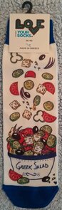 Sokken Griekse Salade. Maat: 36-40