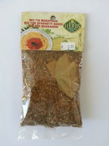 Mix voor Spaghetti Sauzen