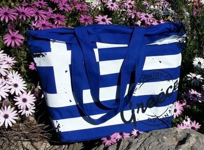 Tas Griekse Vlag Blauw
